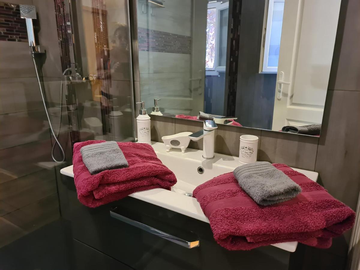Appartements Dans Villa Privee Avec Piscine, Jardin, Parking Clos, Wifi, Climatisation Meyreuil Exterior photo